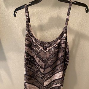 CAbi Lace Print Monaco Cami Top